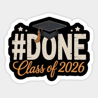 Class Of 2026 Sticker